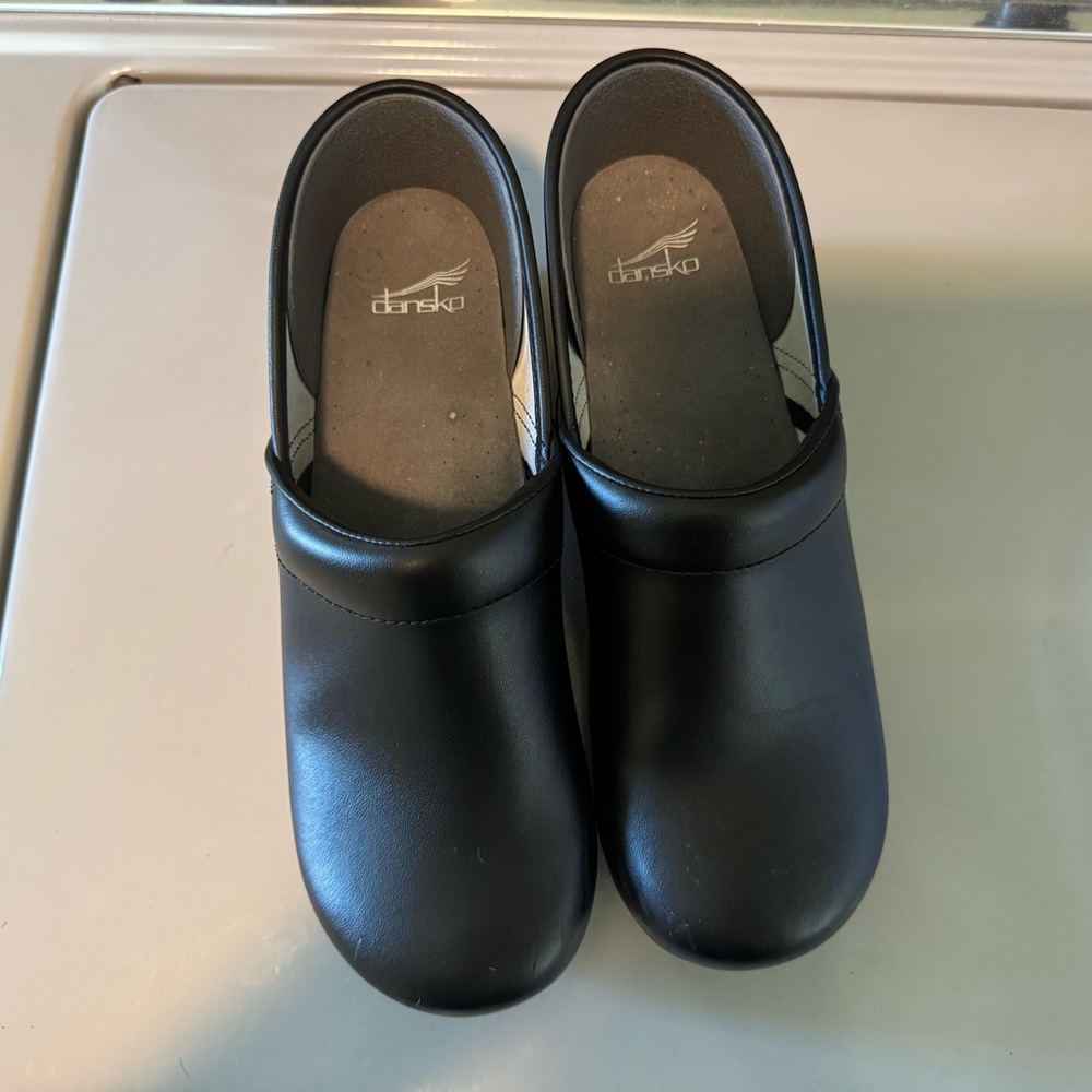 Dansko Black Clogs